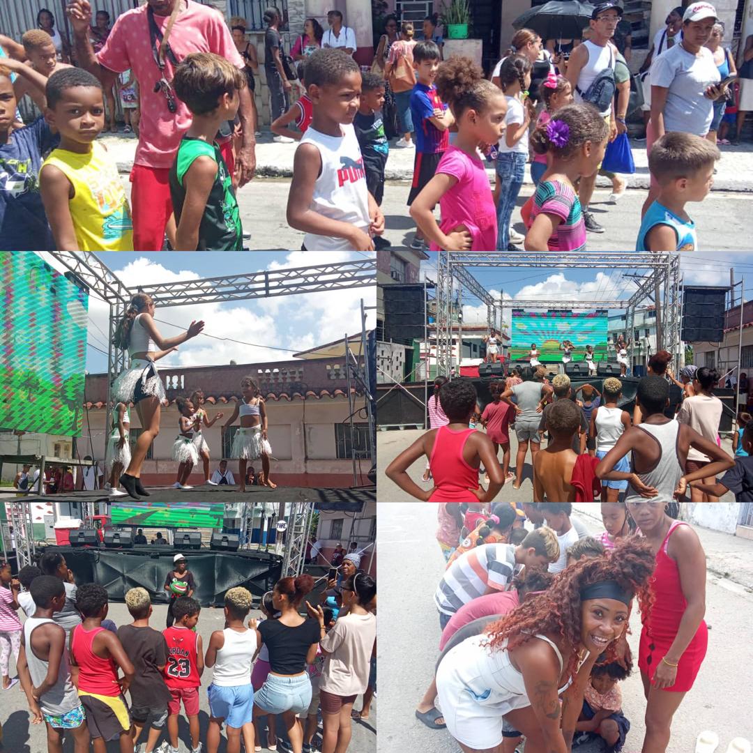 Se desarrollaron actividades para nuestros niños, en el Consejo Popular Lawton como parte de Timbalaye.
#LaHabanaViveEnMí 
#LaHabanaDeTodos