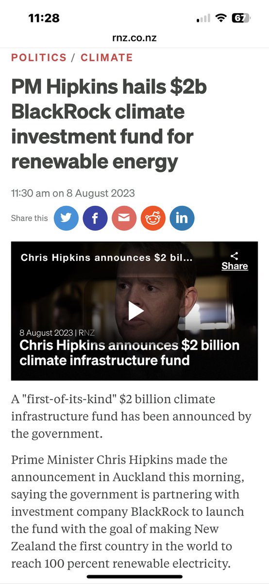susawilson's tweet image. How bout initiating an investigation into previous Government “helping BlackRock launch a $1.2 billion fund to ramp up investments in wind and solar generation, as well as battery storage”

#solarzero #ecotricity #govtscam

pbs.org/newshour/world…