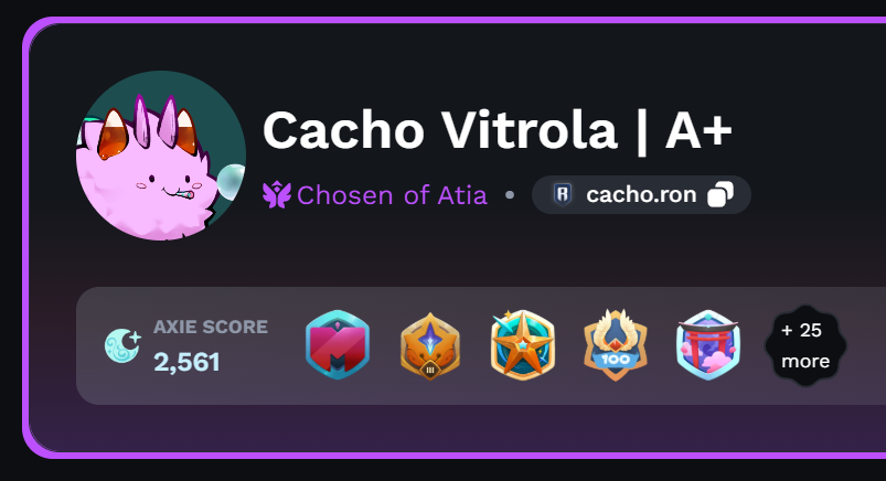 Cacho Vitrola | A+ tweet media