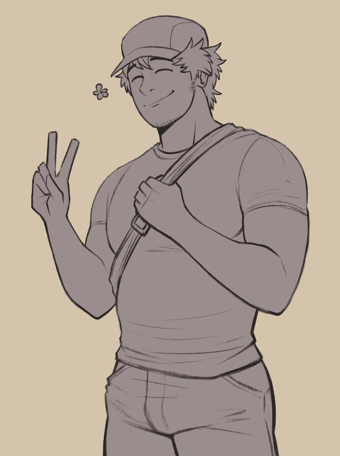 Big beefy Red 

(WIP from a finished drawing a while back)