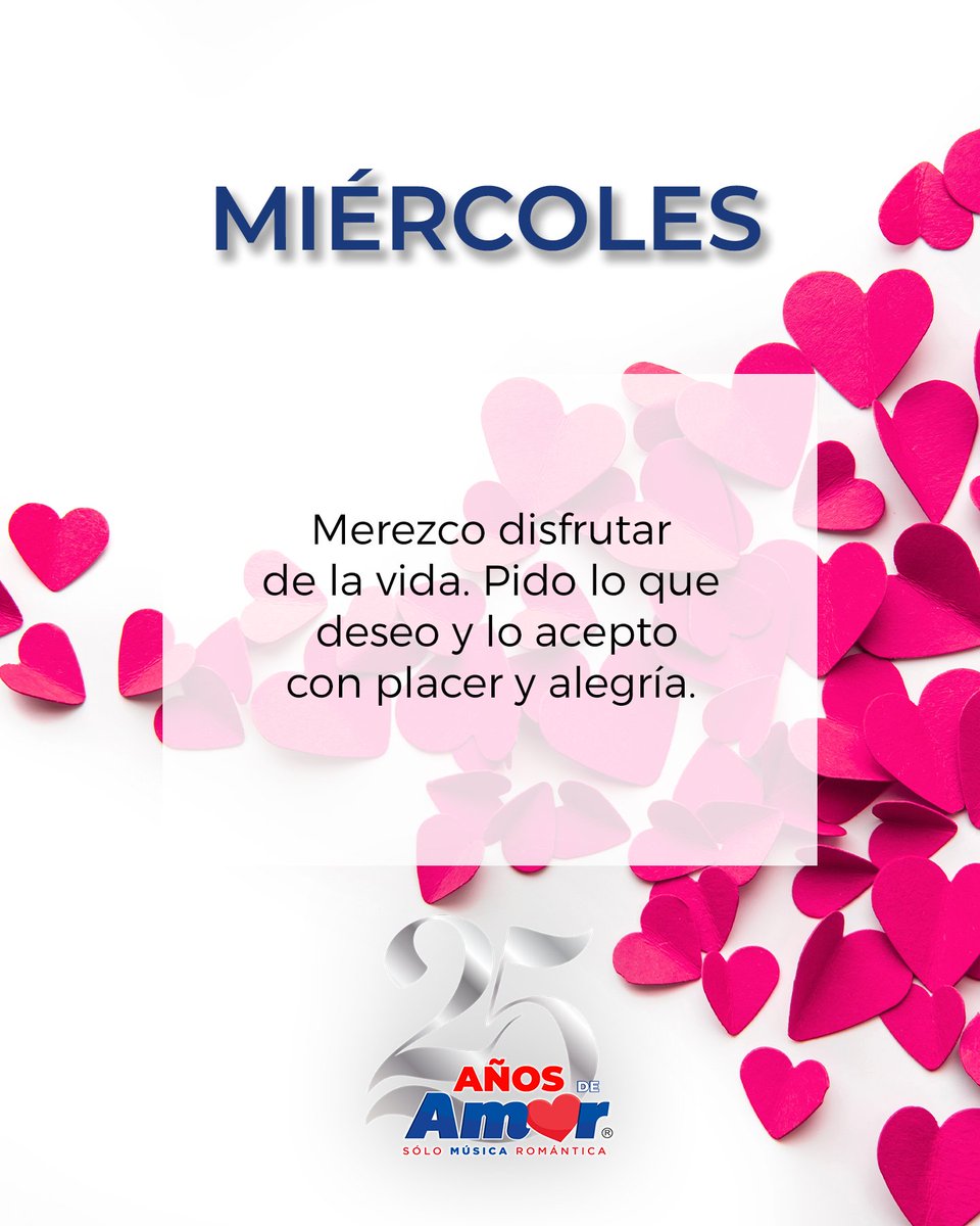 #AfirmaciónEnAmor ❤️