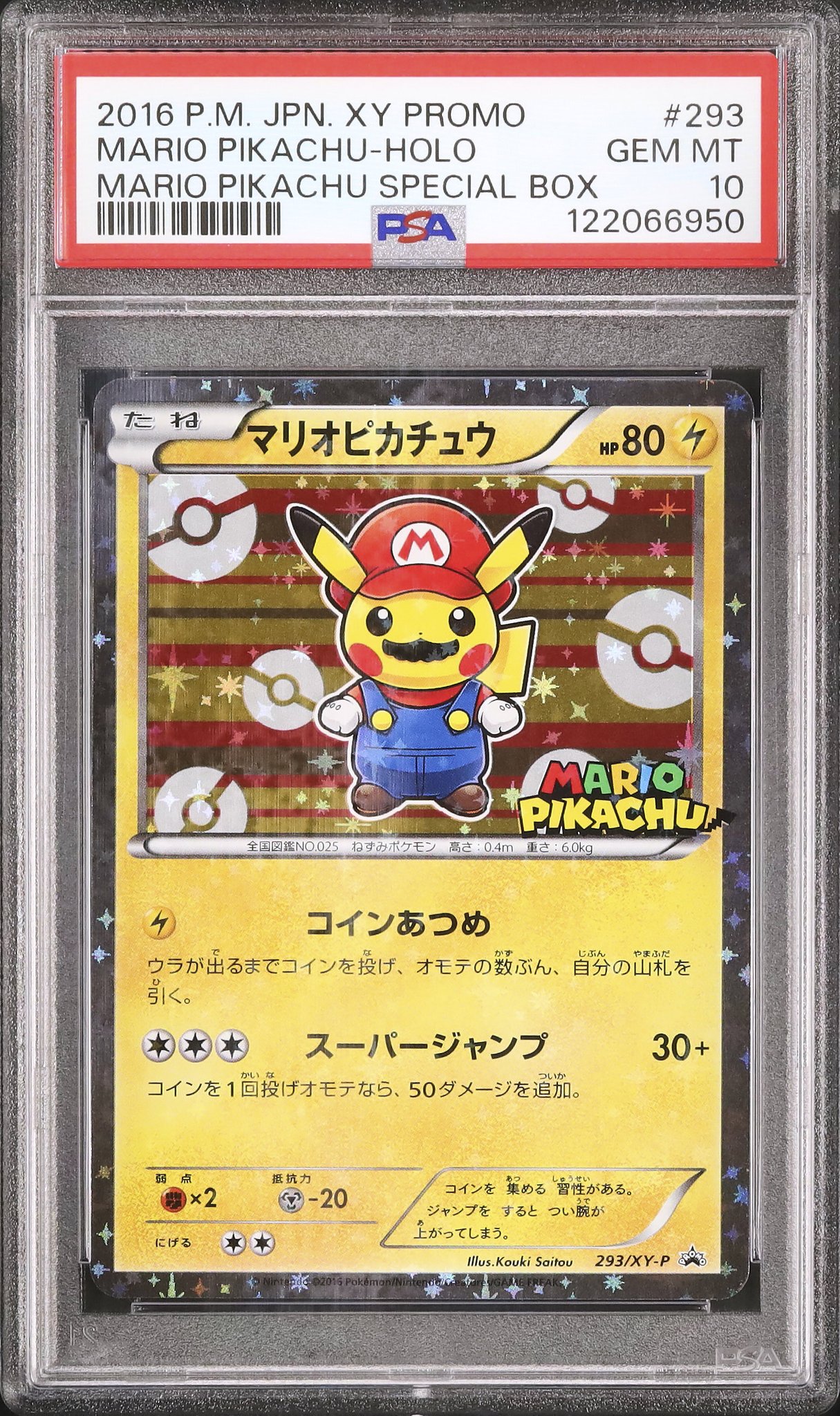 【PSA10】ポケモンパルシティ プロモ PSA10】 ピカチュウ 《ILLUSTRATION CONTEST 2024》 (プロモ