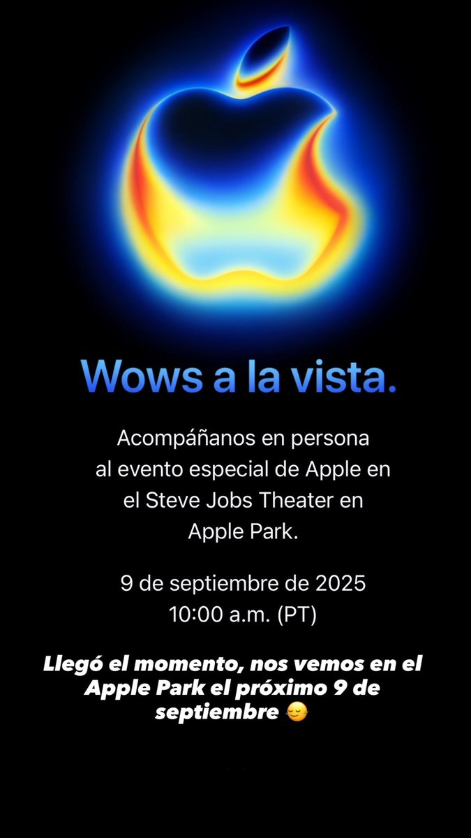 GustavoDonat's tweet photo. El próximo 9 de septiembre seré parte, por primera vez, de un #AppleEvent en Cupertino. Vamos con todo y desde allá estaremos informando de los nuevos lanzamientos y novedades de Apple. https://t.co/VxRTOZLlI4