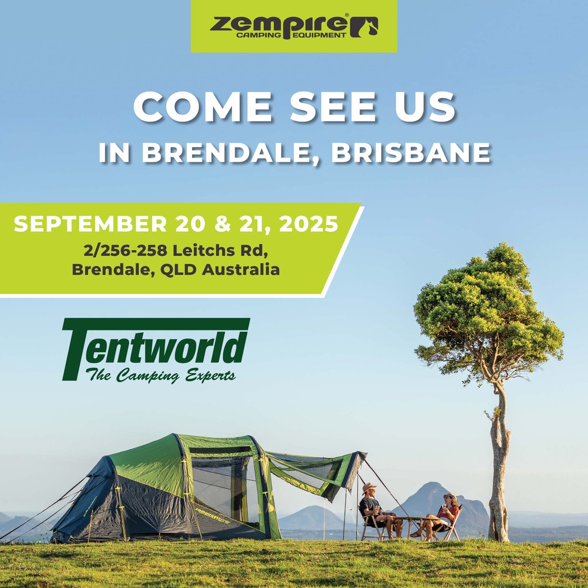 Calling our Aussie Zempire Family 🦘 🇦🇺
We've got something exciting coming to <a href="/Tentworld/">Tentworld</a>  Ferntree Gully, Melbourne &amp; Brendale, Brisbane 

What tents and other Zempire gear would you like to see on display?
Let us know in the comments👇
#zempirefamily