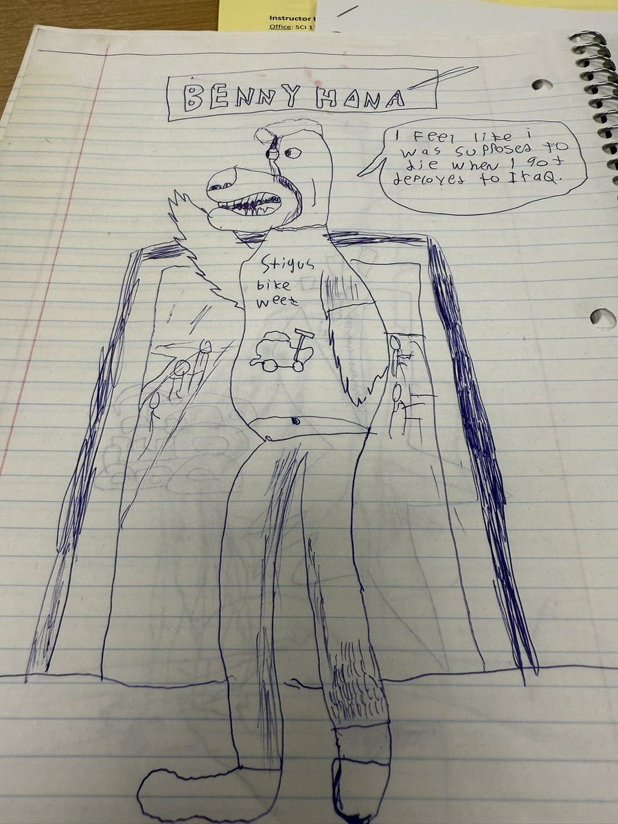 Ten minute doodle I did between classes