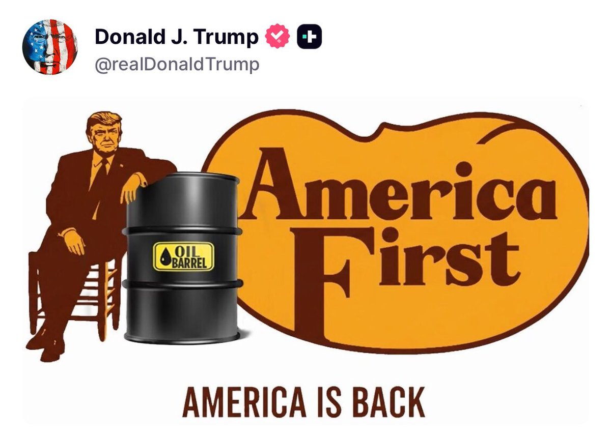 EricLDaugh's tweet photo. 🚨 President Trump just posted this...ABSOLUTE LEGEND 🤣 https://t.co/ypdL8hWCD8
