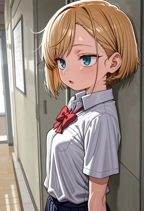 廊下で呼び止めた女子 