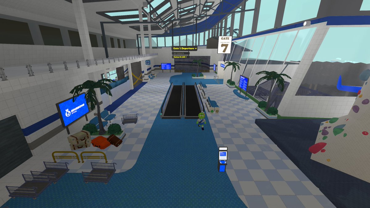 hey <a href="/AggroCrabGames/">AGGRO CRAB 💥</a> please help my friend was phasing through walls with some funny tech and has now become one with the airport and can see me through the exit/arrivals sign- how do I get them back-