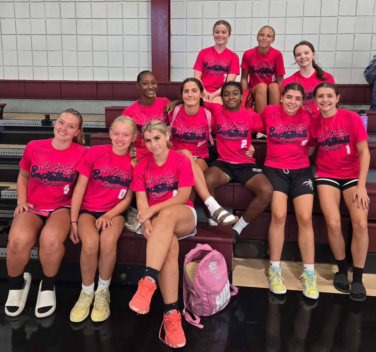 St. Rose Girls Basketball 🏀 (@srhsgirlsbb) on Twitter photo Last summer league game for this squad. Proud of these girls!! Working hard and getting better every day! 💜💛
<a href="/StRoseAD/">St. Rose High School Athletics</a> Last summer league game for this squad. Proud of these girls!! Working hard and getting better every day! 💜💛
<a href="/StRoseAD/">St. Rose High School Athletics</a>