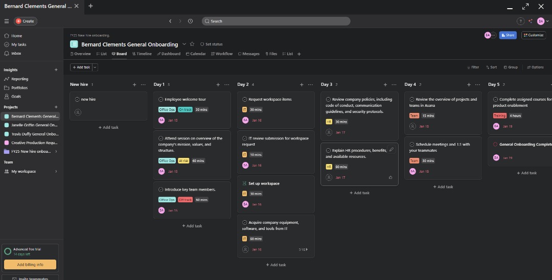 Set up our Q3 Campaign on <a href="/Asana/">asana</a> for the @Mastaskillz team 🚀

Built an Org project

Created task dependencies

Assigned teammates

Made the project public for full visibility 👀

Loving how smooth collab feels when everyone’s aligned.
#MastaskillzVA #ProjectManagement
