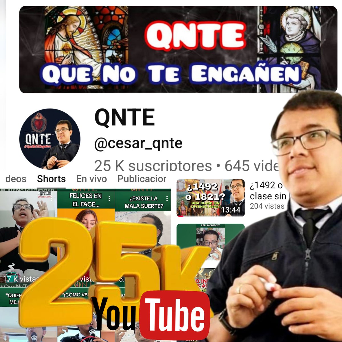 Creciendo también por allá.
¡Alabado sea Jesucristo!
¡Gracias totales!
#QNTE