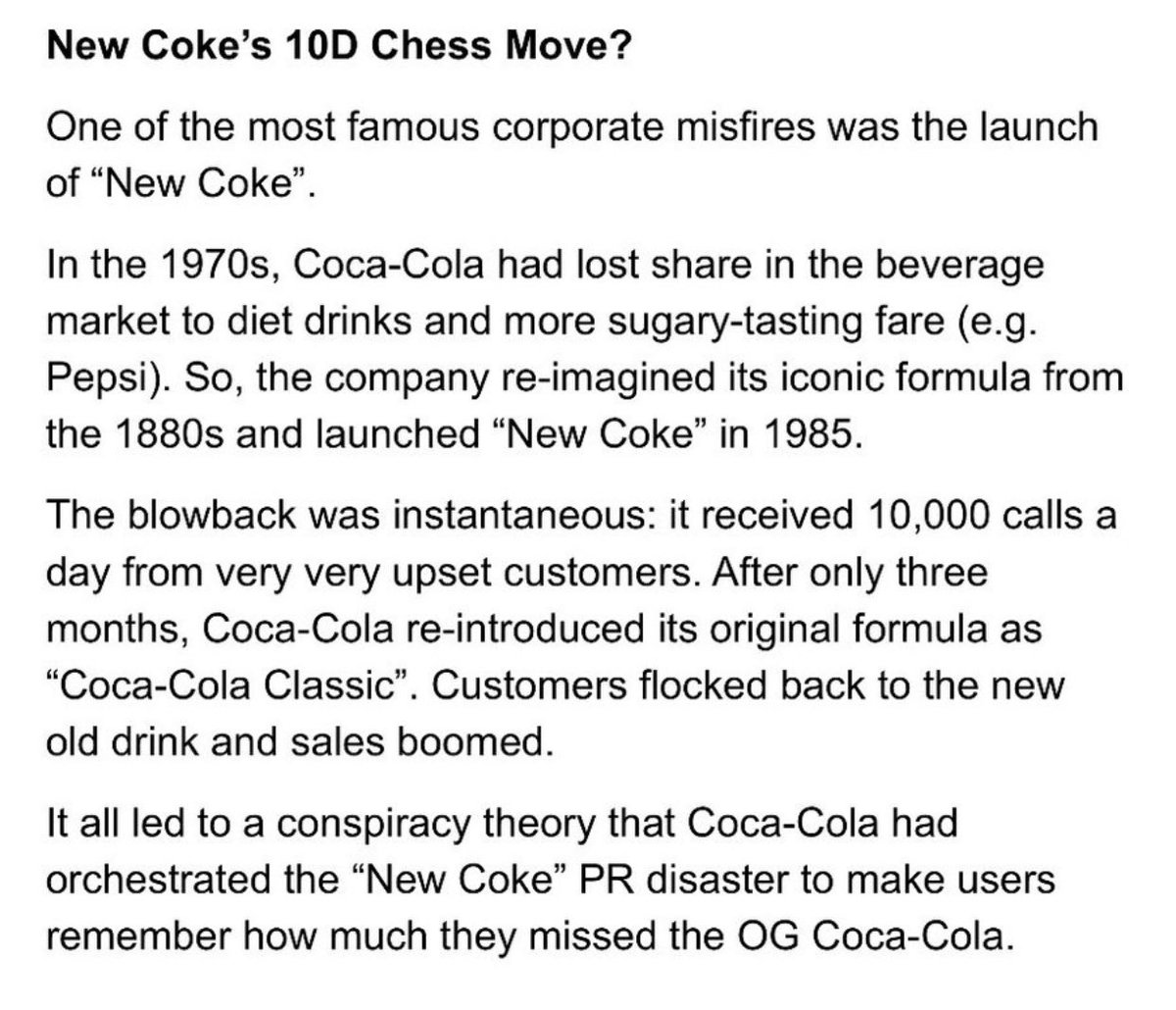 Cracker Barrel just pulled the “New Coke” marketing stunt. Well played, folks.