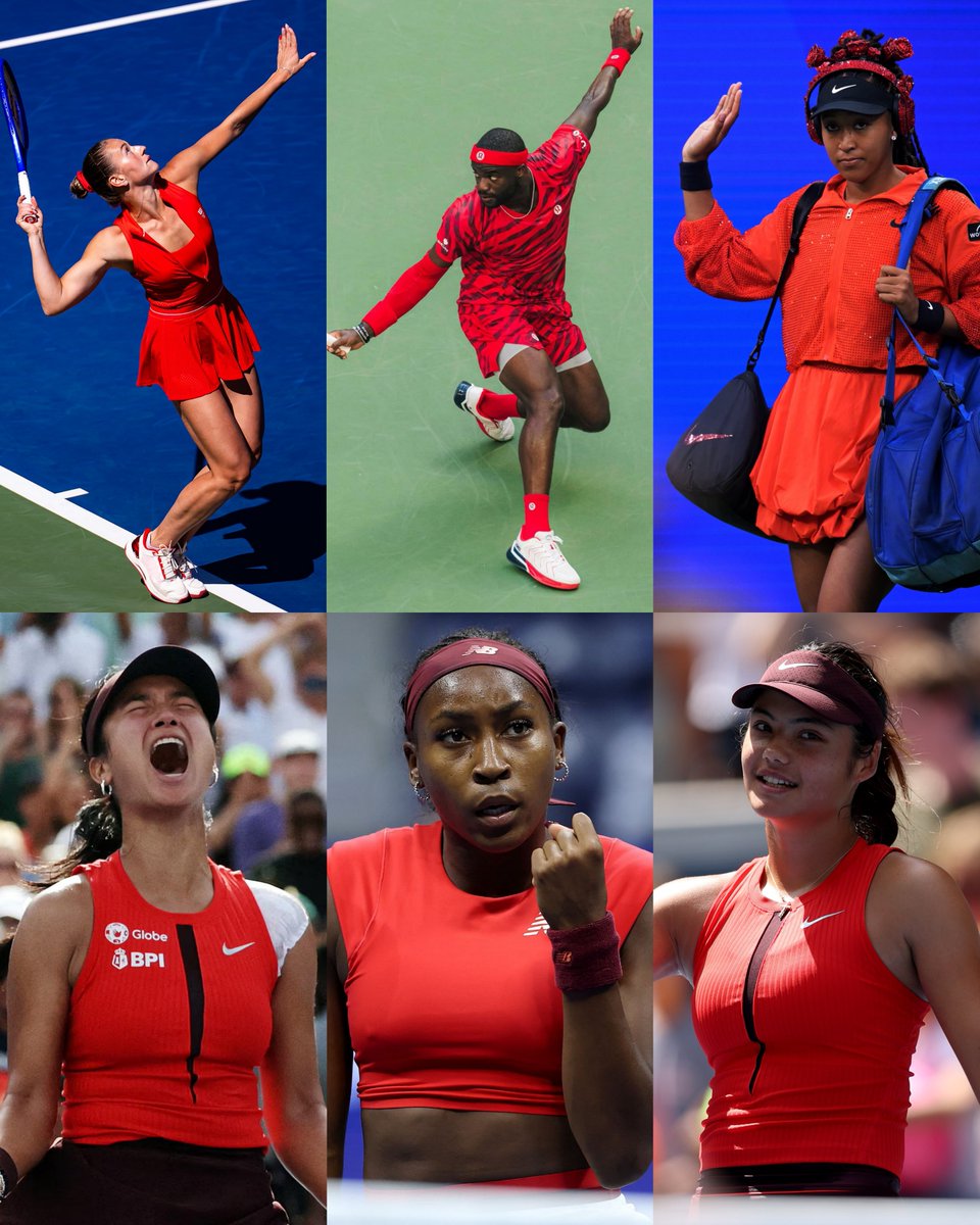 BastienFachan's tweet image. Red (2025 US Open Version)