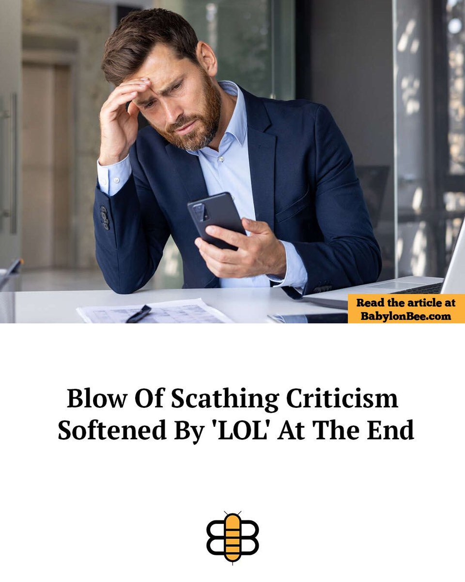 TheBabylonBee's tweet image. 