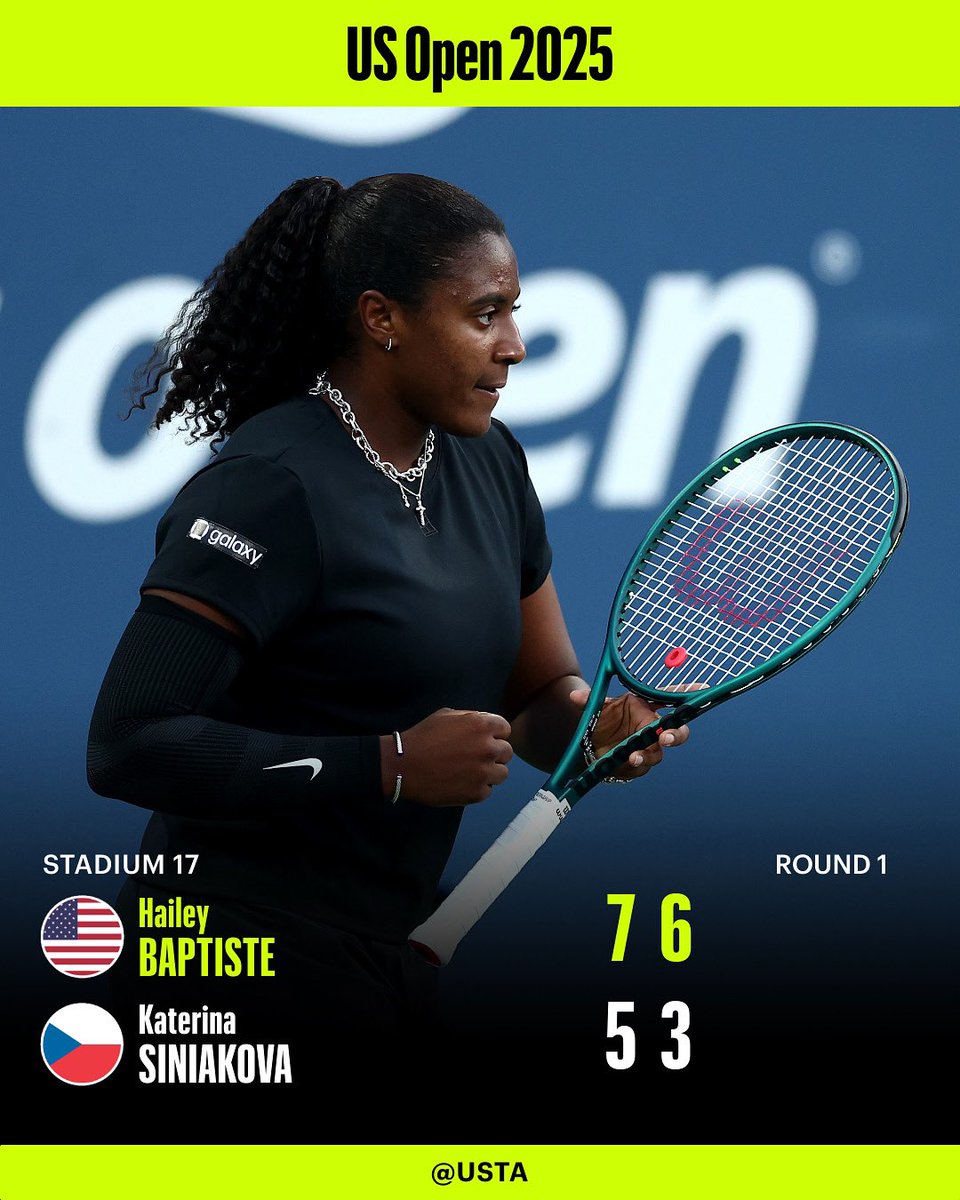 Victory for Hailey Baptiste!