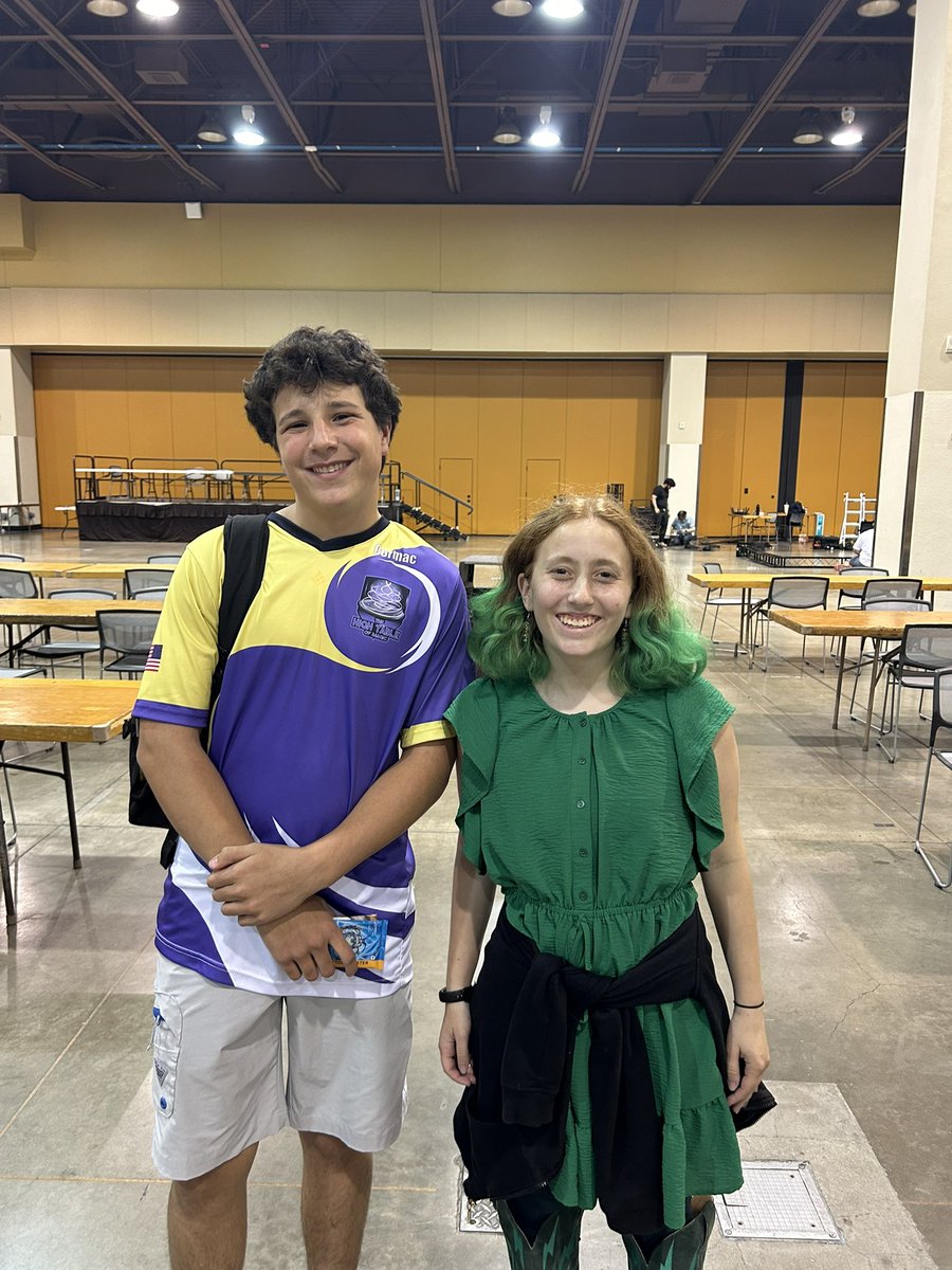 DanaFischerMTG's tweet photo. In more Magic Camp results, at @LaughingMtg #LDXPPhoenix not only did I win the $5K, but another camper, Cormac, made the finals of a Standard ReCQ despite having never played competitive @wizards_magic Standard before Camp!
See more about the camp at: https://t.co/Uq9ONu2C11 https://t.co/fKMIv406fp