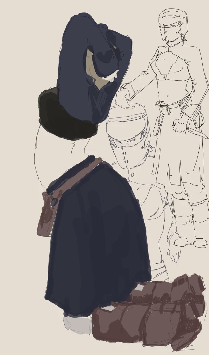 calpitoki's tweet image. #characterdesign 試してみた #rkgk #skb