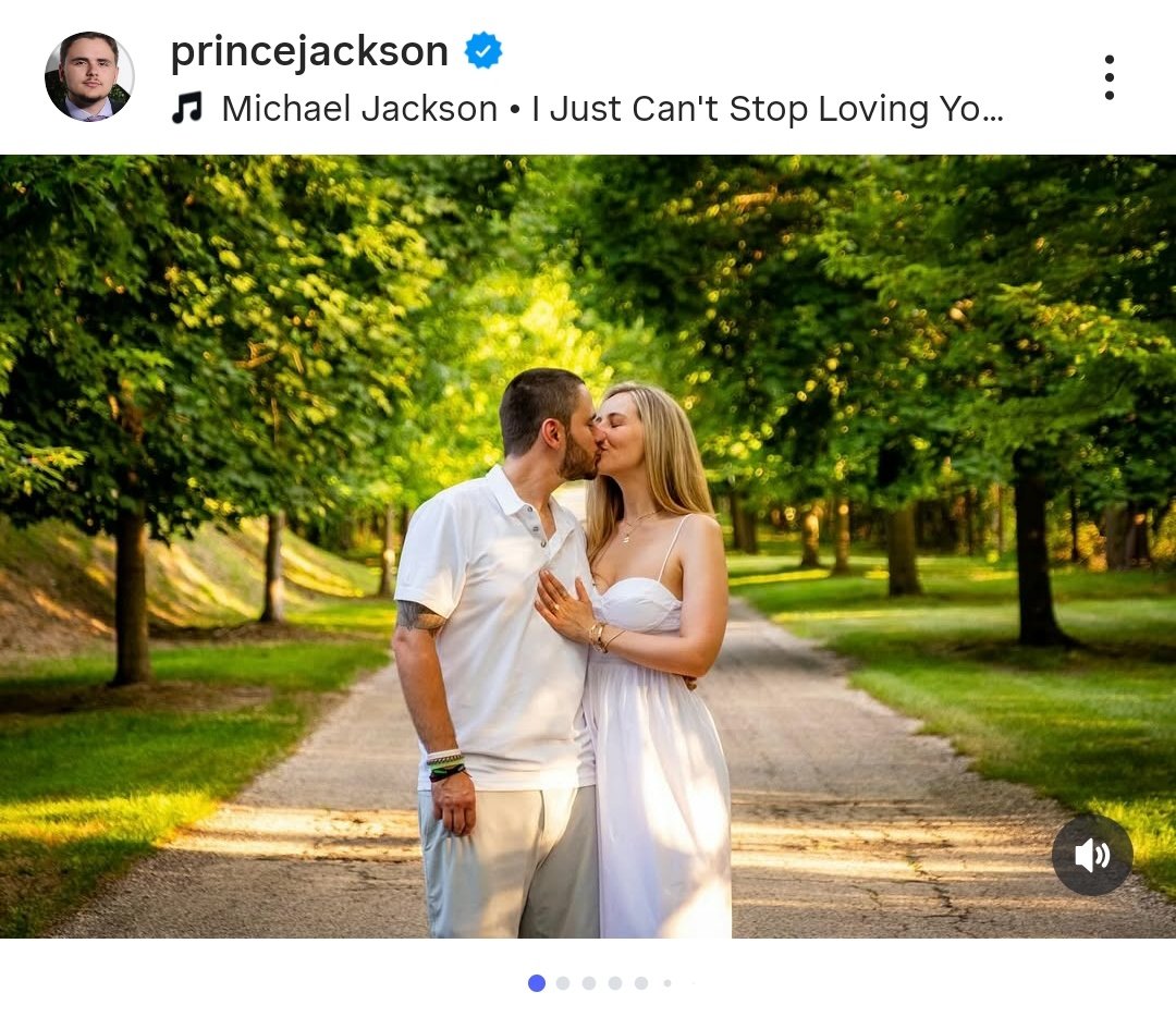 prince got engaged, the song he picked... papa you should still be here 😭