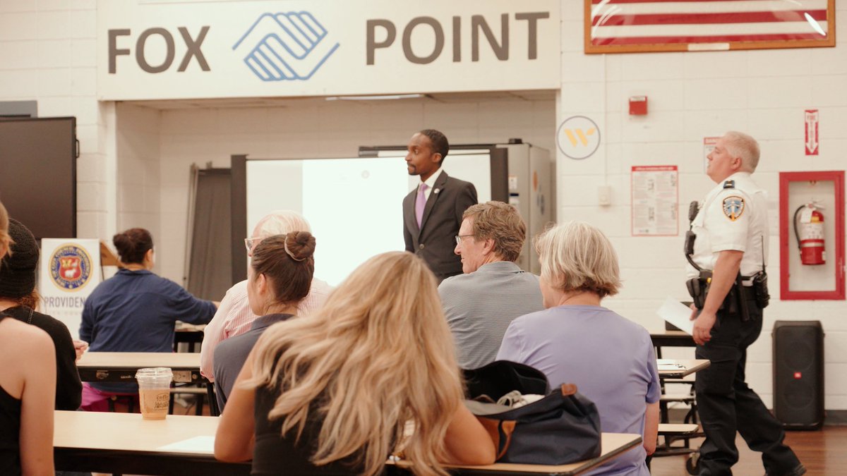 JohnGPVD's tweet image. Thank you to everyone who came out to our community meeting last night. Leadership and public service isn’t easy but when we lead with empathy and fight for a better neighborhood &amp;amp; Providence, it’s always worth it. 💪#PVD