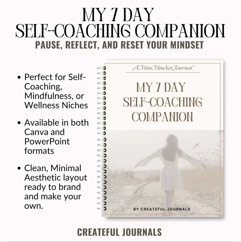 TheKimberlyLove's tweet image. Free 7 Day Self Coaching Journal is beautifully designed and ready to be personalized in both Canva and PowerPoint. #selfcoaching #coach #coaching 
kimberlyloves.me/Free7daySelfCo…