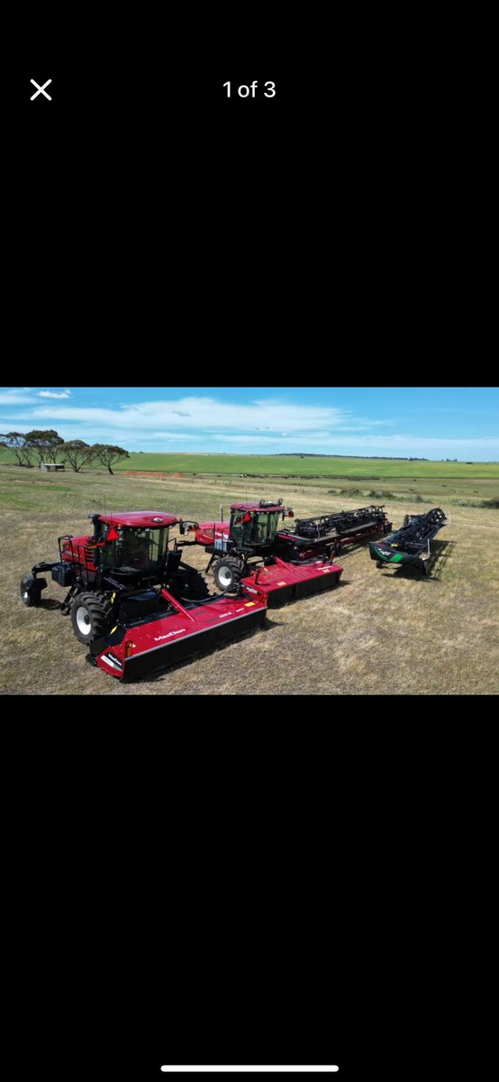 lukegreen450's tweet photo. Contract hay cutting and windrowing. 
40ft windrowing fronts 
16ft mower conditioner fronts
 Willing to travel anywhere on the EP Phone Luke on 0488502972 https://t.co/jY4tdwVw2q