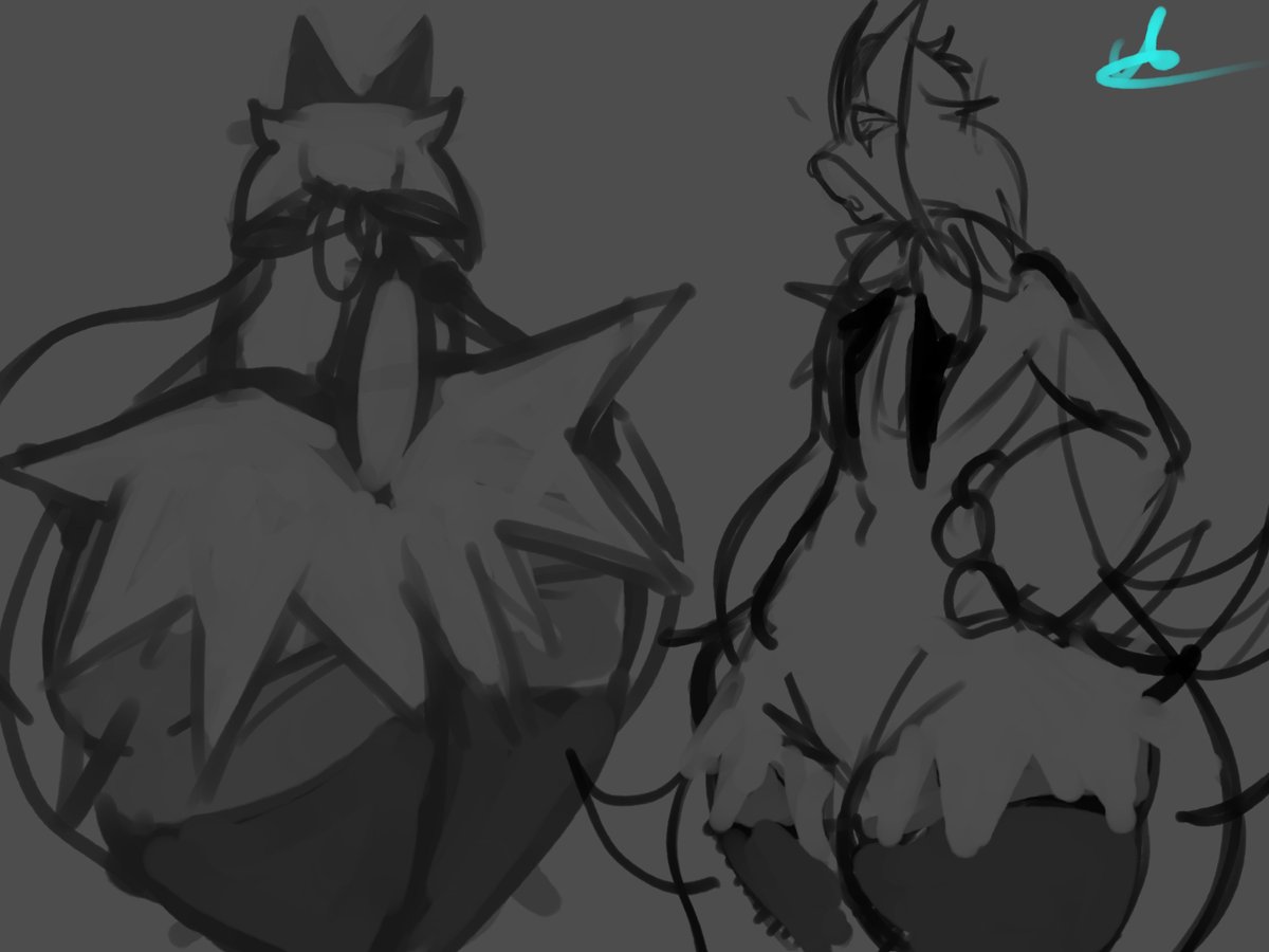 Meowscarada Wip

This is what you guys wanted for my 10k drawing.  This is what you voted for.