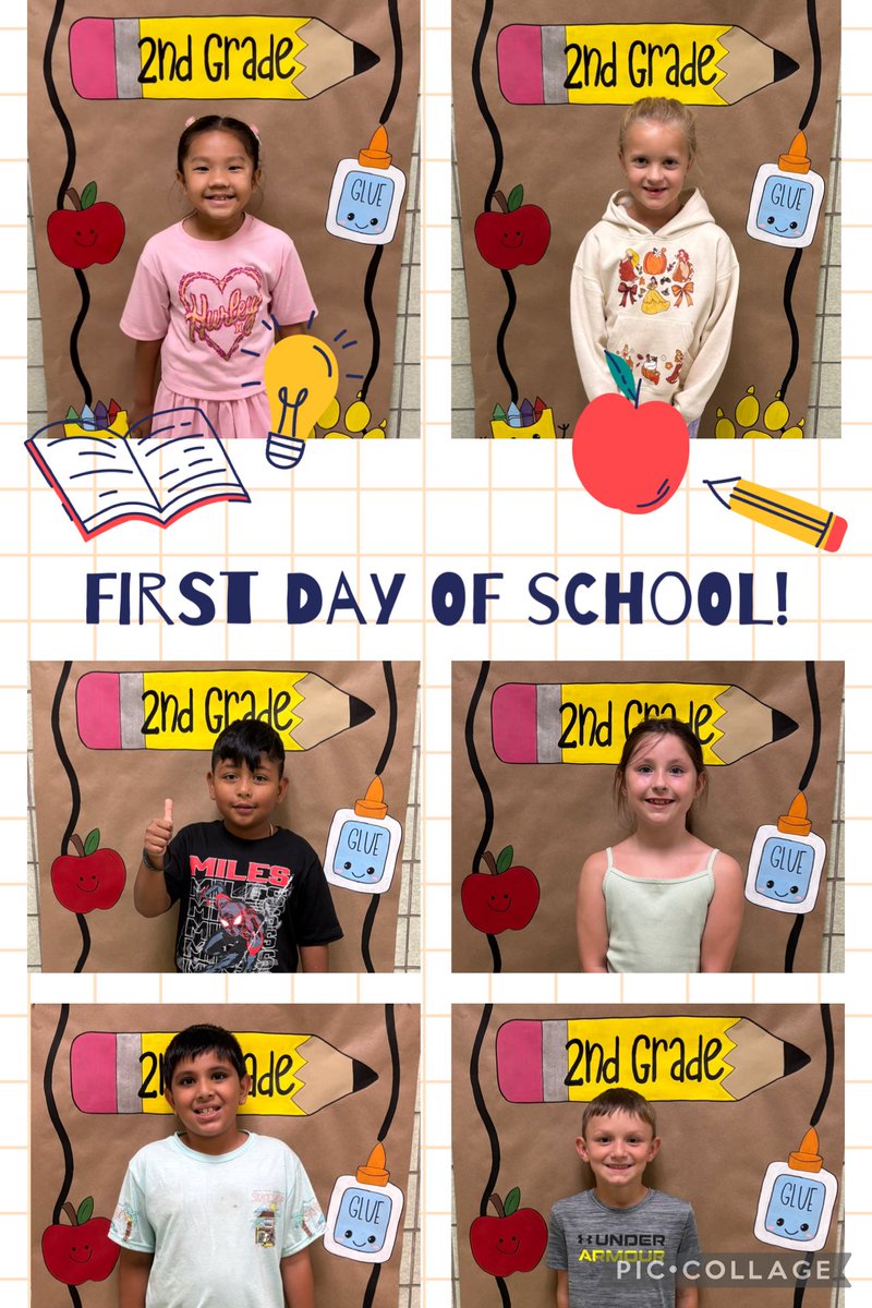 mrs_alloyd's tweet photo. We had a wonderful first day of 2nd grade! 🤗#WErTJ https://t.co/iBli3zsf9Z