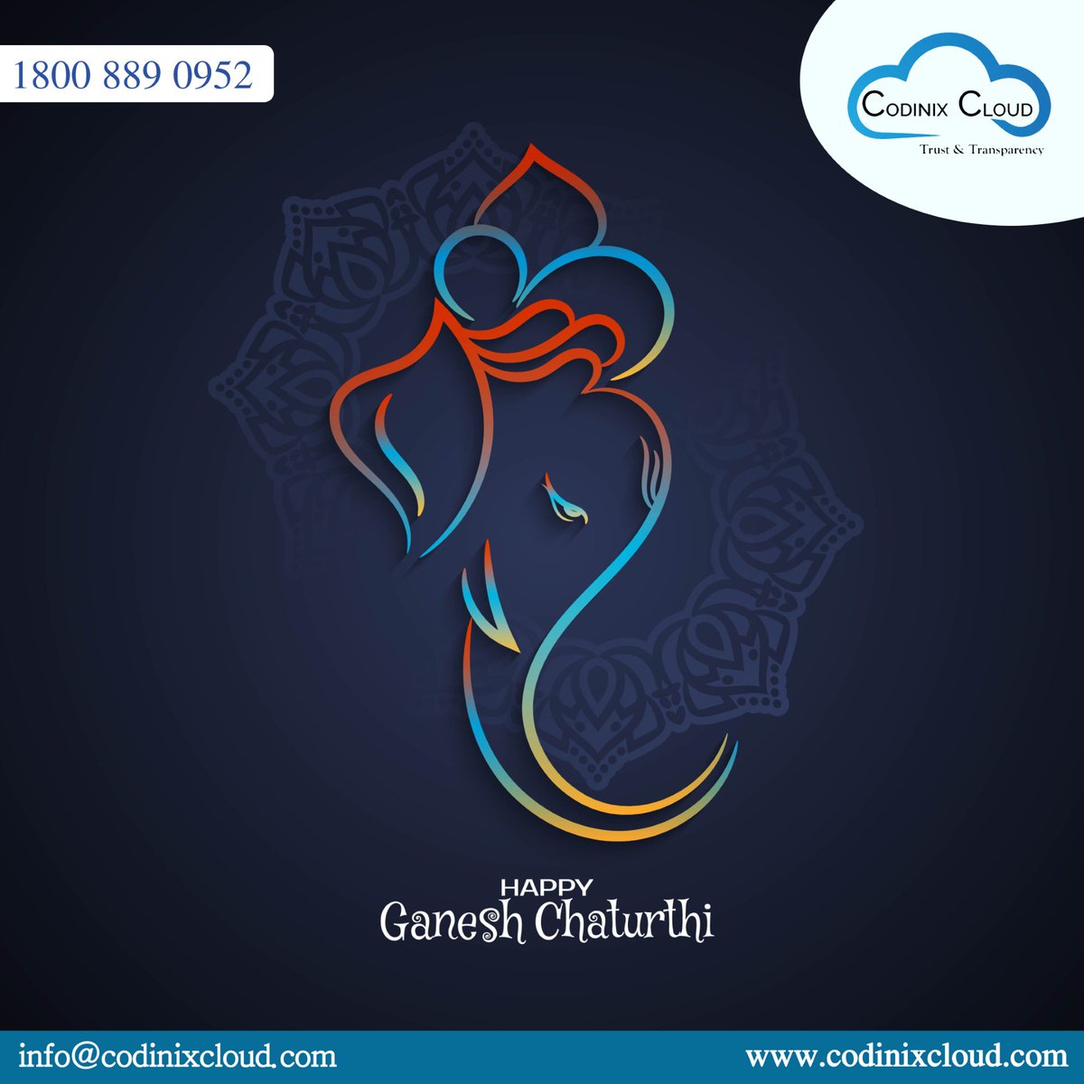 CodinixCloud's tweet image. Happy Ganesh Chaturthi!

#ganeshchaturthi2025 #lordganesha #ganeshutsav #ganeshaart #modak #bappa #ganpatibappamorya #ganeshastories #ganeshmurti #celebration #ganeshvisarjan