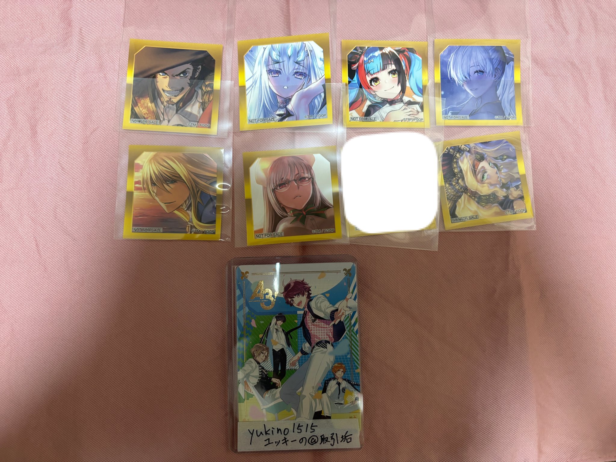fgo最終再臨展 入場特典ステッカー ダンテ
