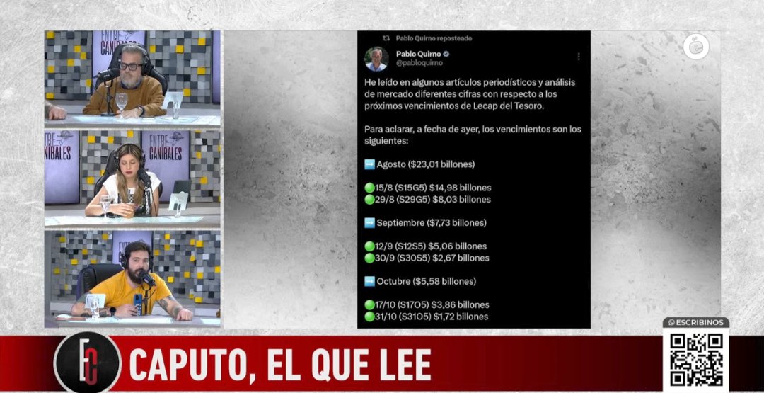 ✍🏻 Analizamos lo que estuvo pasando en materia económica, de la mano del profe <a href="/Mike_Palou/">Mike</a>.

👉🏻 En vivo - acortar.link/gVF7U5