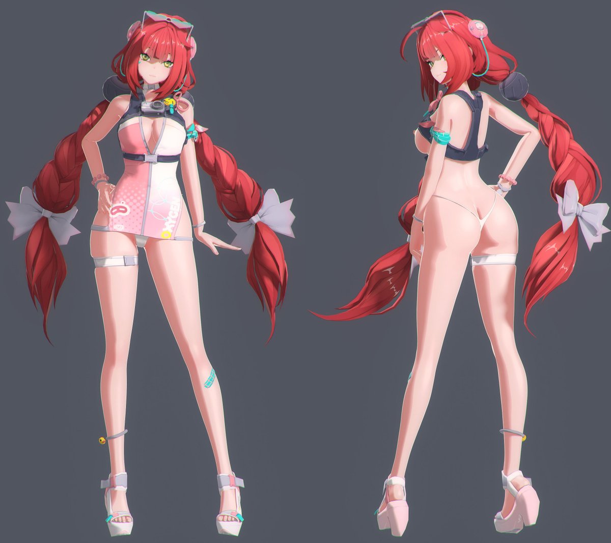 Yuzuha model from Zenless Zone Zero (.blend) now in my patreon.com/posts/model-ze… or kallenz.gumroad.com/l/zkvhjr

#ZenlessZoneZero #Yuzuha #blender #3DModel