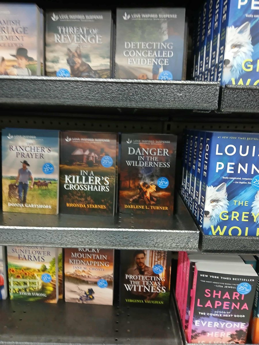 So excited to see Danger in the Wilderness out in the wild today! Friends, have you seen it in your town? If so, can you take a picture and tag me in your post? I'd love to see where my book is on the shelves in the US and Canada! <a href="/LoveInspiredBks/">LoveInspiredBks</a> #dangerinthewilderness