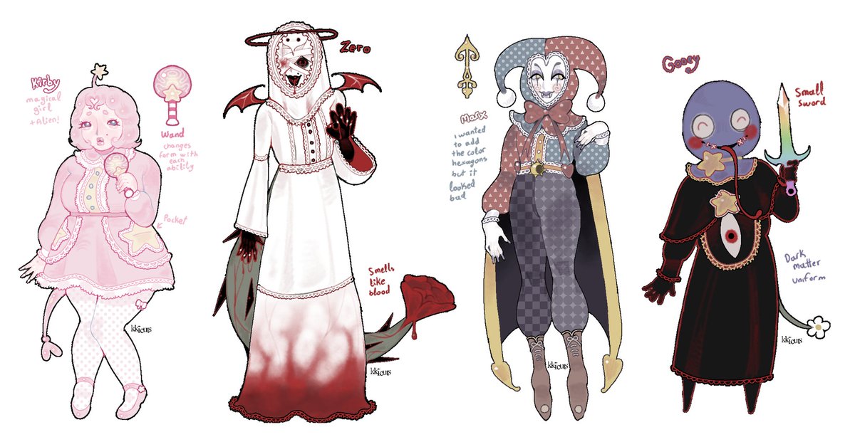 kkicuts's tweet photo. #Kirby gijinka thing https://t.co/89O0oFlY5a