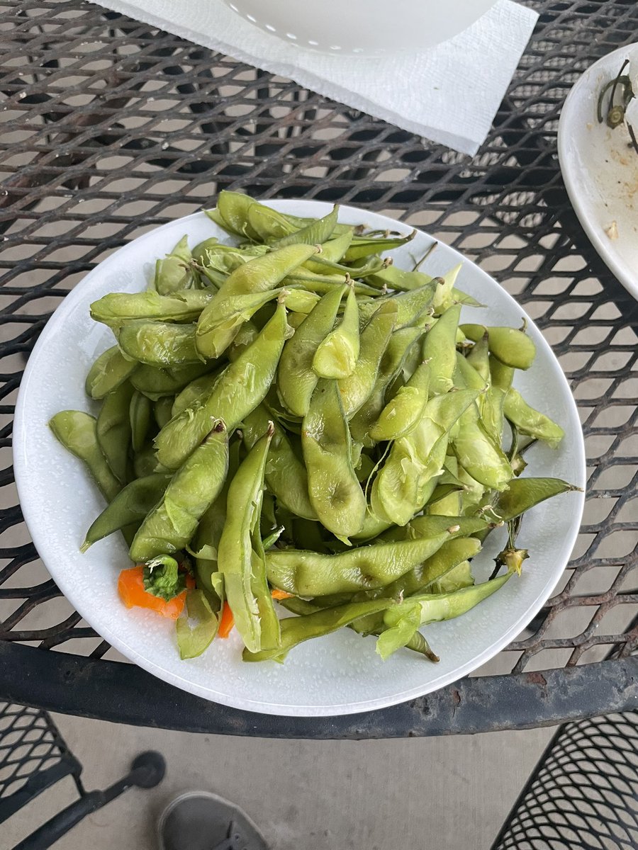 Bad day to be some edamame