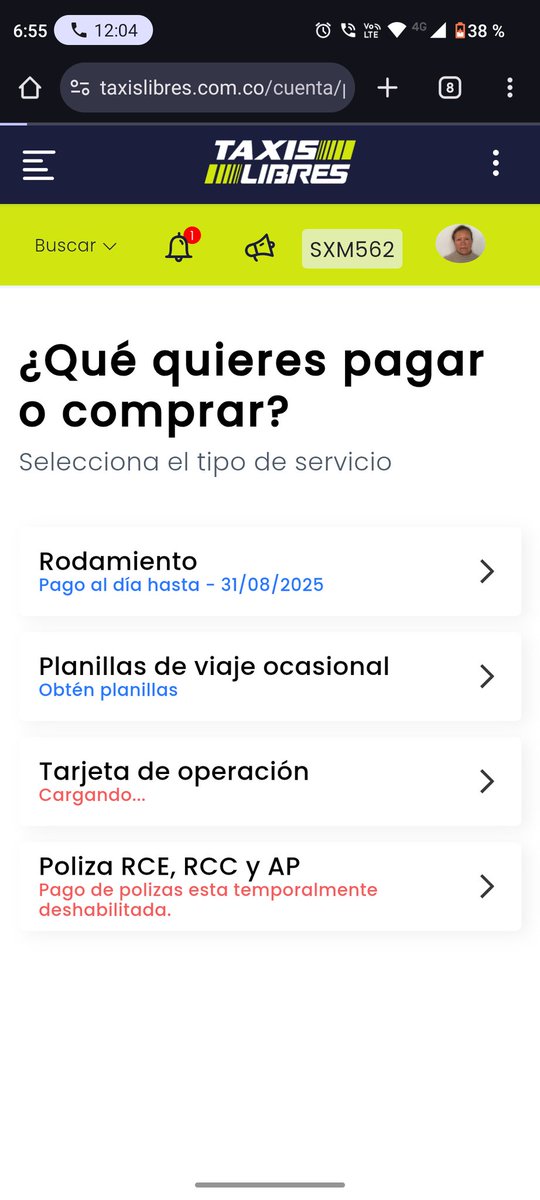 Edwinpfz1's tweet photo. @TaxisLibresCol @Los1TaxisLibres @TaxisLibresCol @taxislibresLos1 joden y joden para pagar los seguros y no permiten pagarlos por el perfil ni la aplicación ni por ningún lado solo quieren que uno valla a mirarle el nuevo negocio con CHANGO Y SUS MOTOS Y PARTICULARES https://t.co/TuN3C79rsO