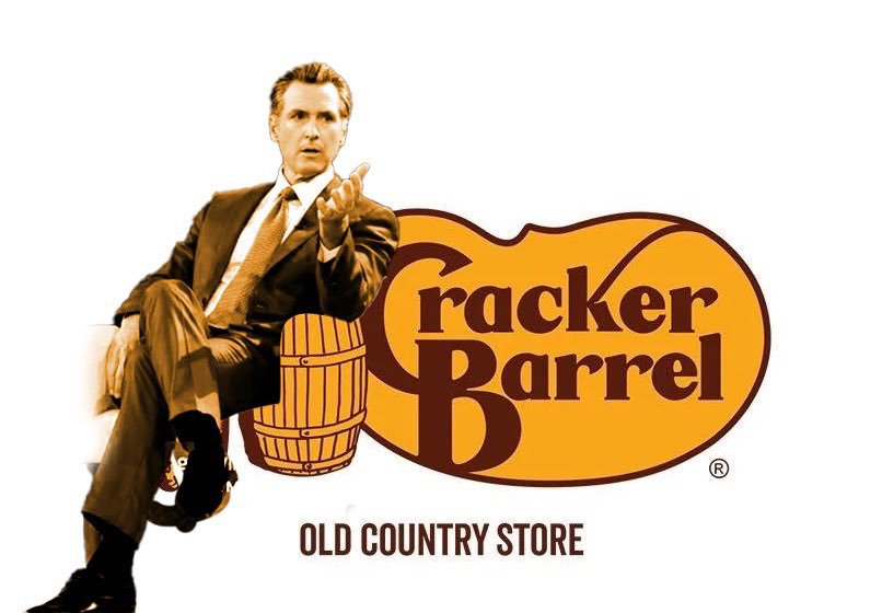 Jim Stewartson, Antifascist 🇨🇦🇺🇦🏴☠️🇺🇸 (@jimstewartson) on Twitter photo <a href="/GovPressOffice/">Governor Newsom Press Office</a> GREAT JOB PATRIOTS! SOON THE NEXT PHASE OF THE RE-REBRAND WILL BE ANNOUNCED!
CRACKER BARREL: THANK YOU FOR YOUR ATTENTION TO GAVIN C. NEWSOM! <a href="/GovPressOffice/">Governor Newsom Press Office</a> GREAT JOB PATRIOTS! SOON THE NEXT PHASE OF THE RE-REBRAND WILL BE ANNOUNCED!
CRACKER BARREL: THANK YOU FOR YOUR ATTENTION TO GAVIN C. NEWSOM!