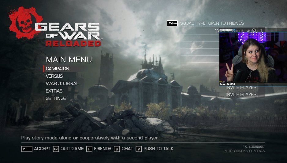 Its tiiime
TWITCH.TV/WICKEDSARAH

#GearsOfWar