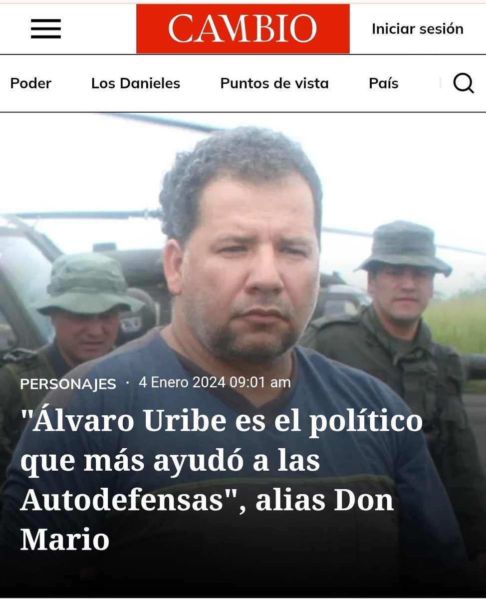 <a href="/tomasuribeEco/">Tomas Uribe Moreno</a> <a href="/jeronimoauribem/">Jerónimo Uribe</a> <a href="/AlvaroUribeVel/">Álvaro Uribe Vélez</a> <a href="/CeDemocratico/">Centro Democrático</a> Pruebas
