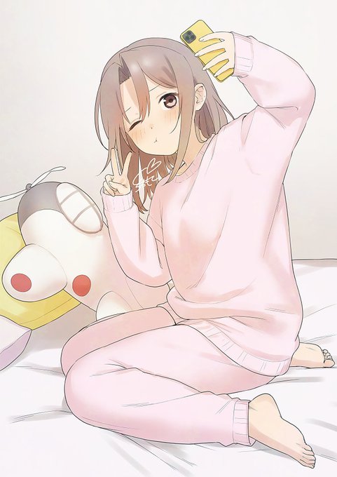 寝る前に自撮り送る瑞鳳 