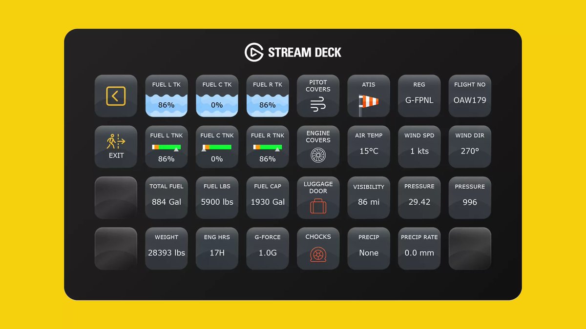 simflight's tweet image. The Citation X Stream Deck Profile delivers unmatched detail with over 435 interactive buttons across 19 pages. Every control is designed to mirror the real cockpit for maximum accuracy.

 secure.simmarket.com/flight-panels-… 

   #FLIGHTFX #CESSNA #CITATION #CITATION #STREAMDECK  #SIMMARKET