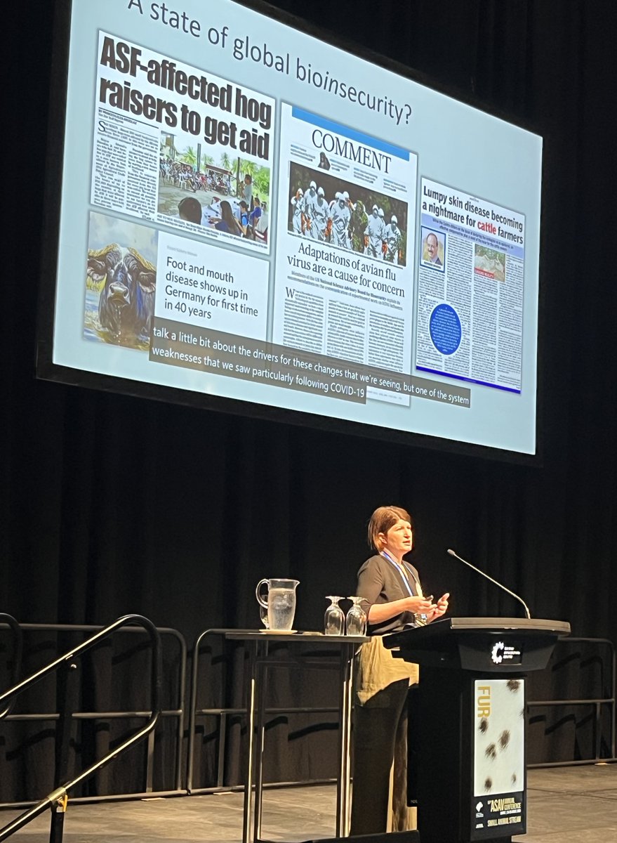 Great to speak at the Australian Small Animal Veterinary (ASAV) Conference in Cairns today 🐾
Don’t underestimate the role small animal vets play in protecting Australia’s biosecurity status!