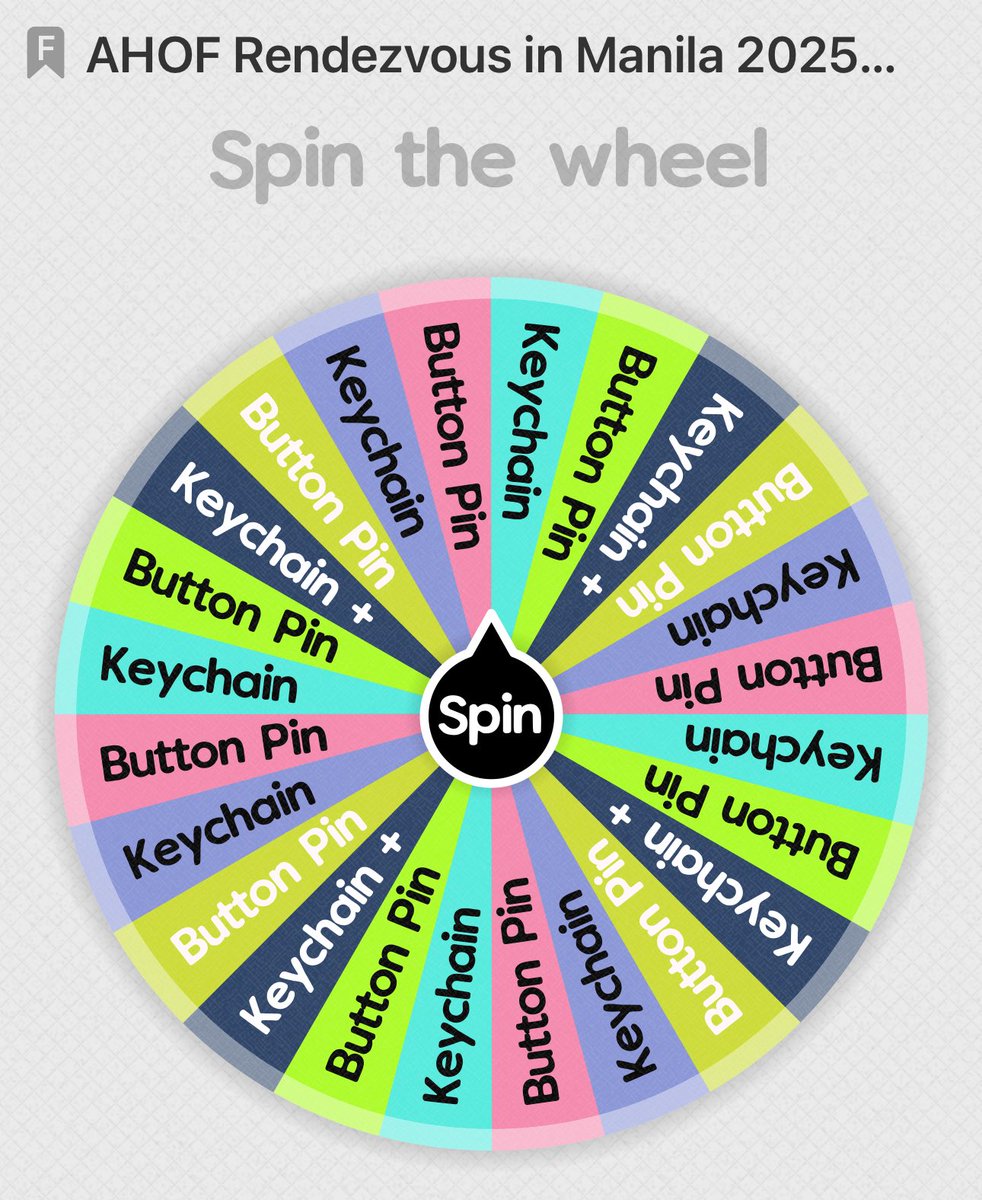 momsterRth's tweet photo. Want to spin the wheel for some treat? Here are my freebies for the upcoming Rendezvous in Manila Fancon 2025 🫶
60 pcs keychains
120 pcs button pins
10 SB Cards

*Bracelets will be trade only for bracelet.

Will post on August 30, 2025 for my location.

See you and let's all have fun with our @AHOF_official 😍🥰🫶