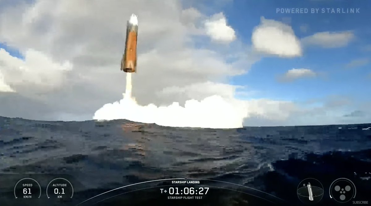 Mission entièrement réussie pour Starship 🚀✅️

Ce vol n°10 va faire du bien au moral pour les équipes, et peut-être faire taire quelques bouches (cc <a href="/franceinfo/">franceinfo</a>)

En prime, le prochain vol devrait très vite arriver !