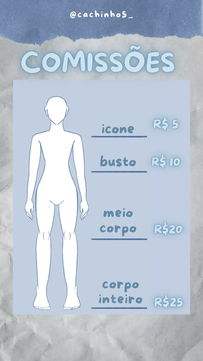 Cachinho5_'s tweet photo. COMISSÕES ABERTAS
•
Olá, pessoal! Aqui é a caca 💙
Decidi abrir comissões para me ajudar com questões financeiras. Então se você é artista ou gosta de arte, por favor, pode me dar um apoio? 
•
Estou focando em fazer comissões simples, mas feitas com muita atenção e carinho. https://t.co/PSe1i6HMvt