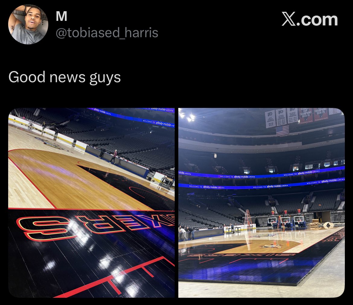 Lowry, EG, and Drummond get to play on this beautiful court