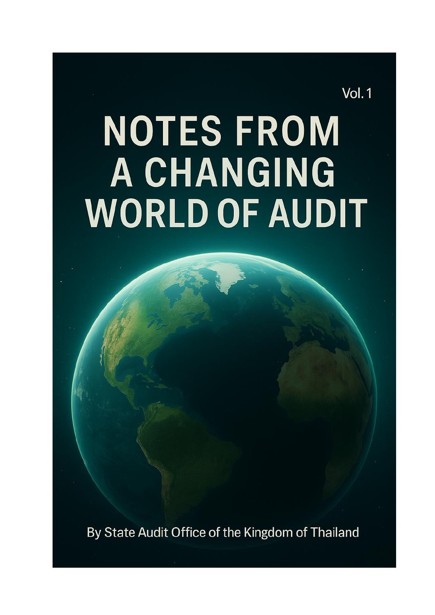 StateauditThai's tweet photo. 🤖 **Vol.1 – Knowledge in Systemic Risks**
Auditors must embrace AI, digital literacy &amp; resilience in a BANI world.
Knowledge isn’t just oversight—it’s foresight.
by Dr @SunSutthi https://t.co/HbjhUYf5lm