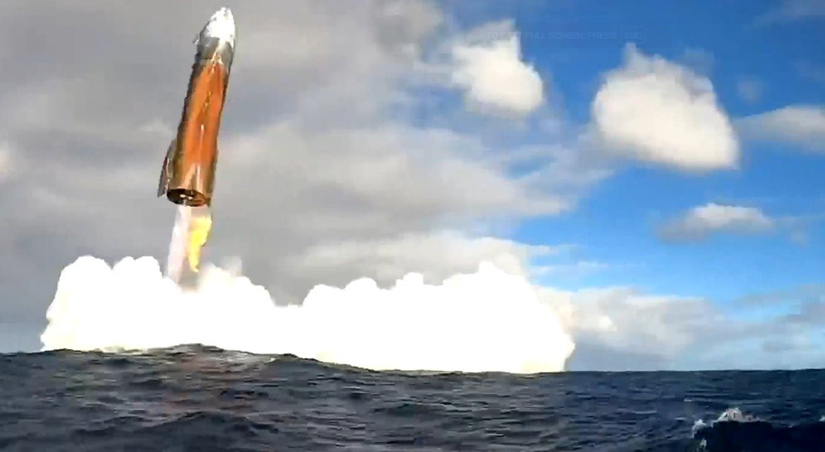 So how are the ‘orange rocket bad’ folks right now?
