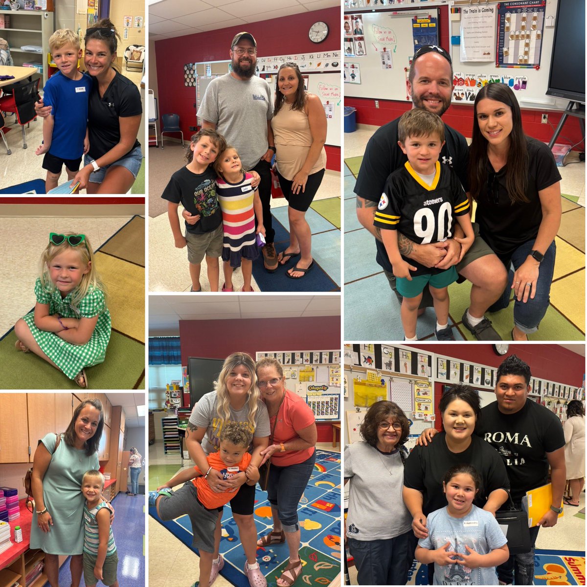 First week of the 2025-26 school year at Manheim Elementary School…new learning and new relationships.  #SWSD, Let’s go!