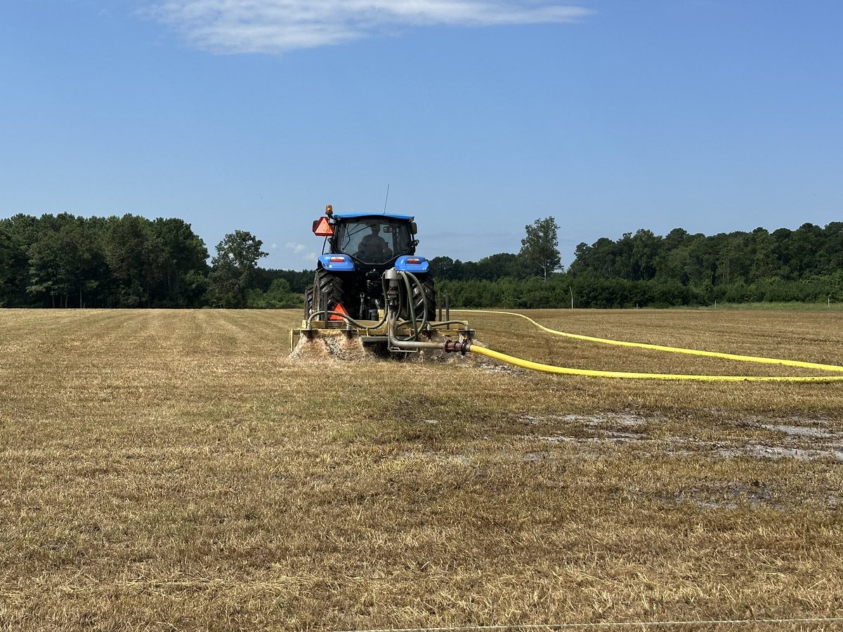 Excellent agent training today talking about lagoon management, nutrient management, irrigation, weed management, and bermudagrass management in spray fields. <a href="/foragesncsu/">NC State Forage & Grassland Management</a> <a href="/CropAndSoil/">NC State Crop & Soil Sciences</a> <a href="/NCExtension/">NC State Extension</a> <a href="/godara_nav/">Navdeep Godara</a>