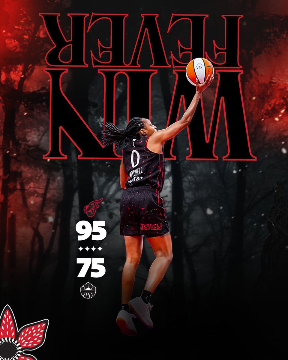 swept the season series 🧹

#FeverWin